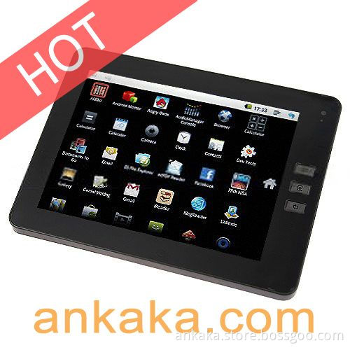 Tab T8-Black: Android2.2 Tablet PC, Flash10.1, Wifi, 8" Touch Screen, 1.2 GHz CPU, 512MB DDR2 RAM, 1080P HDMI Output